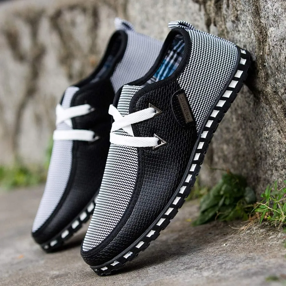 1 Pair Men Driving Shoes Breathable Casual Gommino Shoes Fashion Sneakers