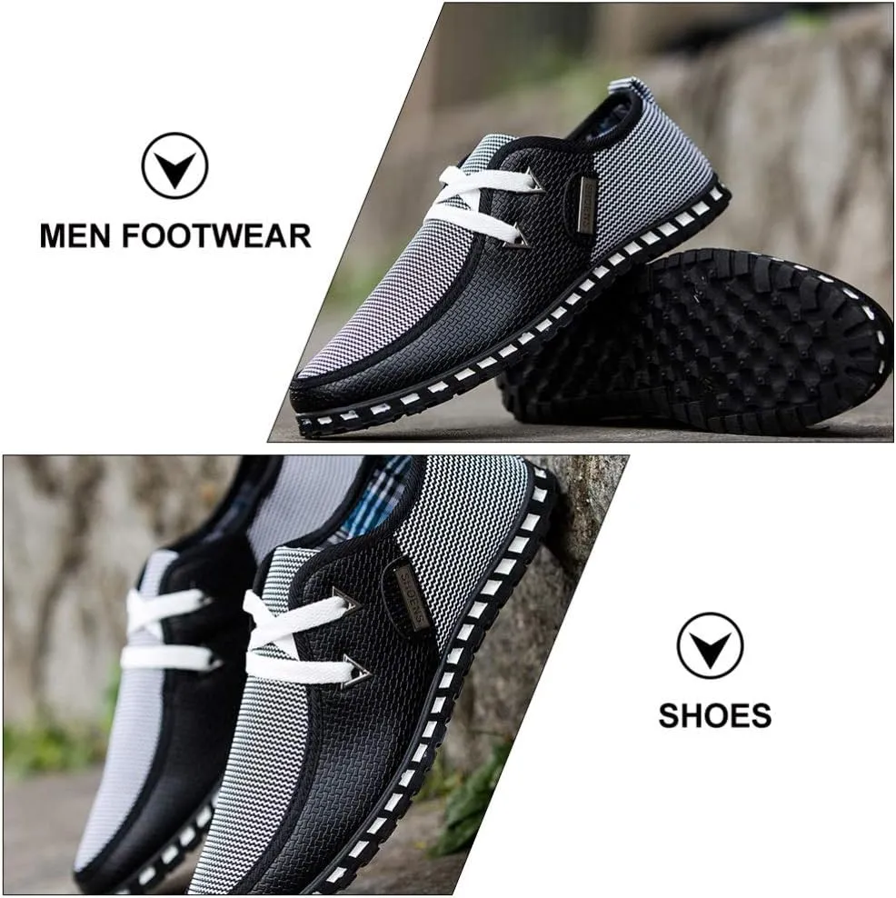 1 Pair Men Driving Shoes Breathable Casual Gommino Shoes Fashion Sneakers