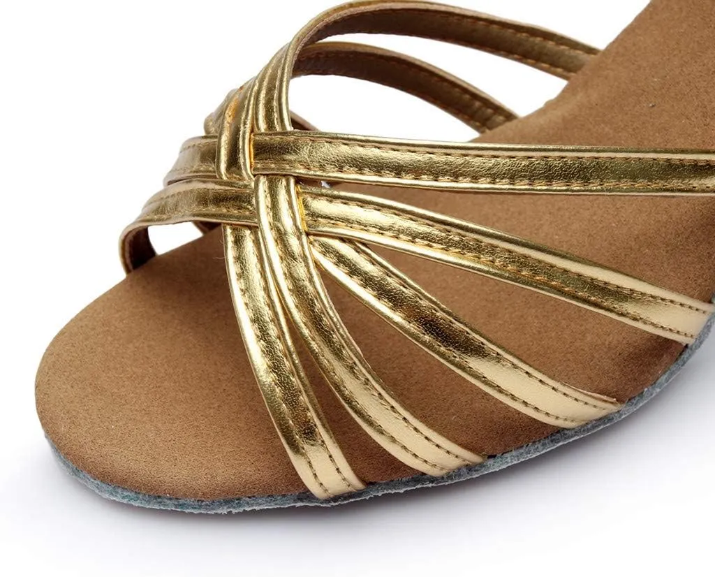 Ankle Strap Kitten Heel Womens Heel Sandals Buckle Crisscross Women's Heeled Sandals Women Heeled Sandals