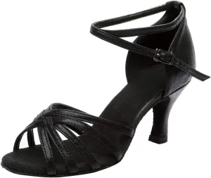 Ankle Strap Kitten Heel Womens Heel Sandals Buckle Crisscross Women's Heeled Sandals Women Heeled Sandals