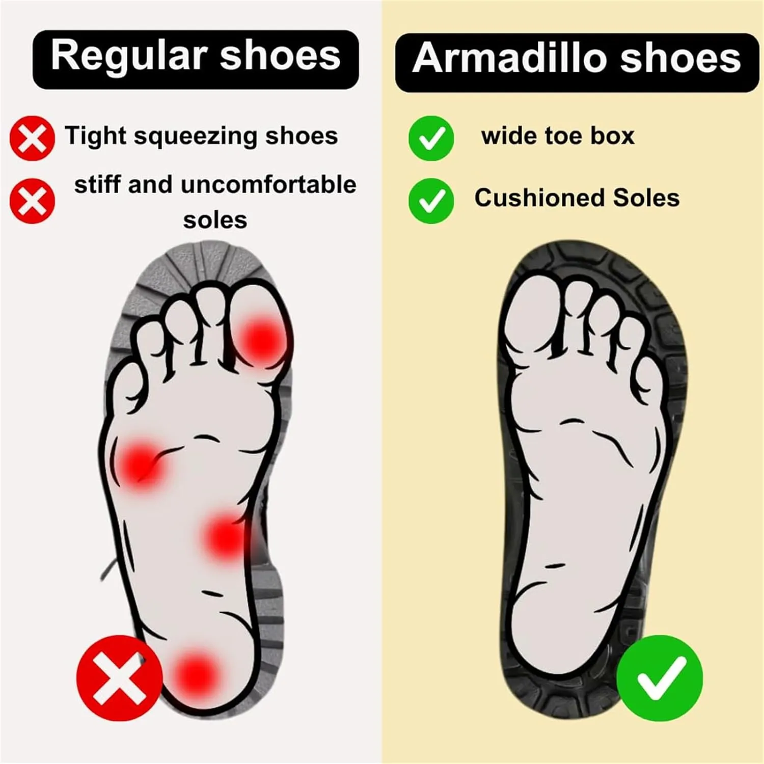 Armadillo Clogs for Men & Women Non Slip Work Shoes Safety Kitchen Chef Shoe Waterproof Wide Width Sneakers Comfortable Garden Shoes Slip-On Outdoor Beach Footwear Arch Support Nursing Slippers