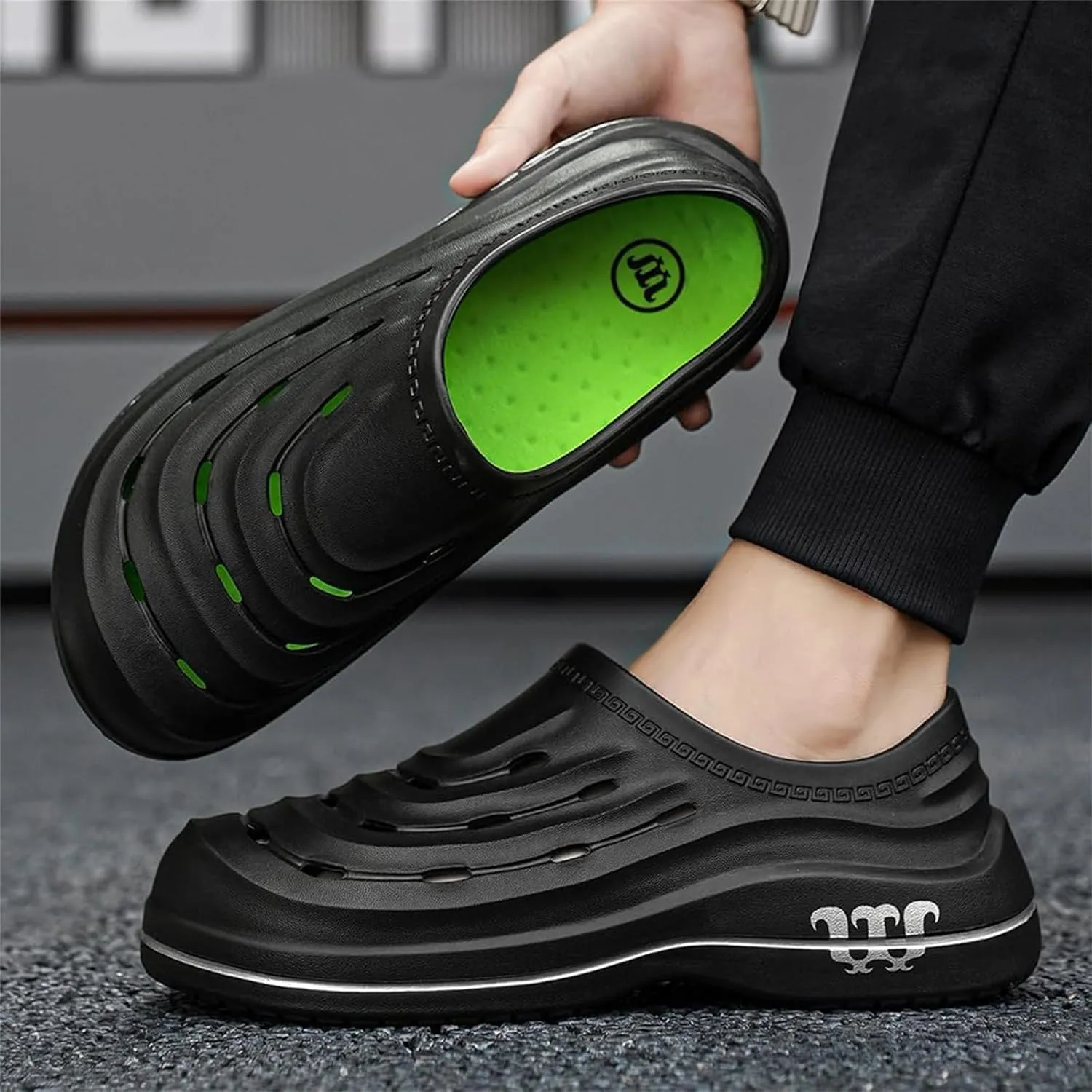 Armadillo Clogs for Men & Women Non Slip Work Shoes Safety Kitchen Chef Shoe Waterproof Wide Width Sneakers Comfortable Garden Shoes Slip-On Outdoor Beach Footwear Arch Support Nursing Slippers