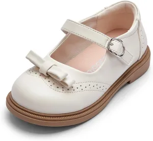 Balabala Toddler Girls Mary Jane Flats Ballet Shoes,Little Girl Princess Dress Shoes for School, Party and Wedding