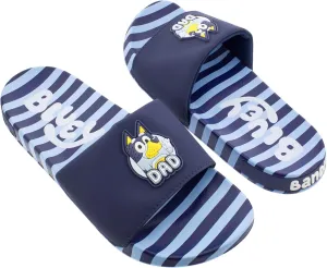 Bluey Bandit Dad Adult Slide Sandals