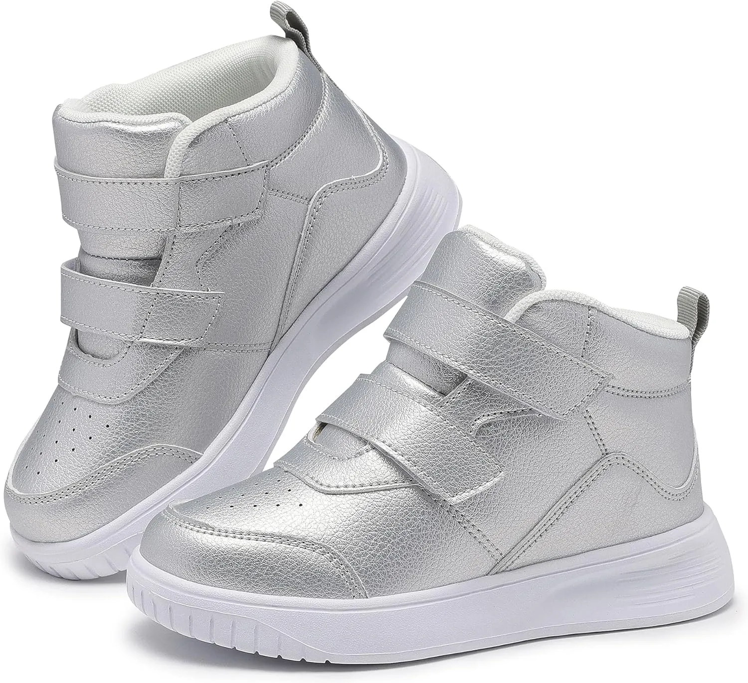 Boys High Top Sneakers Fashion Girls Shoes Lightweight Casual Kids Gym Shoes