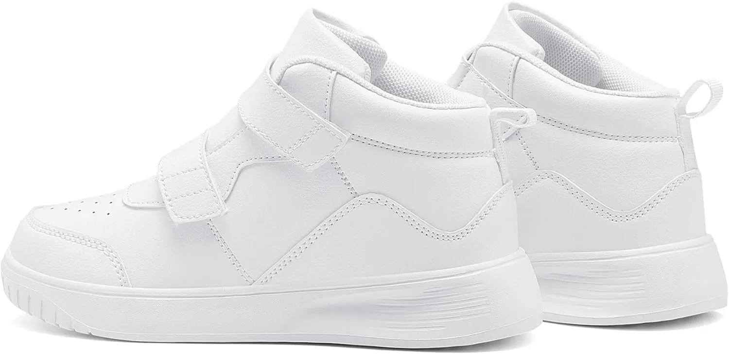Boys High Top Sneakers Fashion Girls Shoes Lightweight Casual Kids Gym Shoes