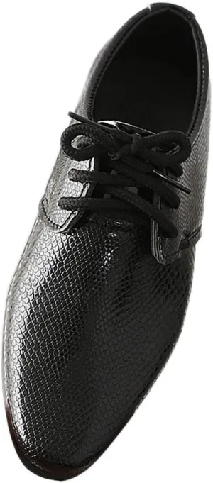 Boys Kids Toddler Leather Flat Performance Lace Up British 𝐒tyle Dress Shoes Big Kids Dance 𝐎xfords Loafers