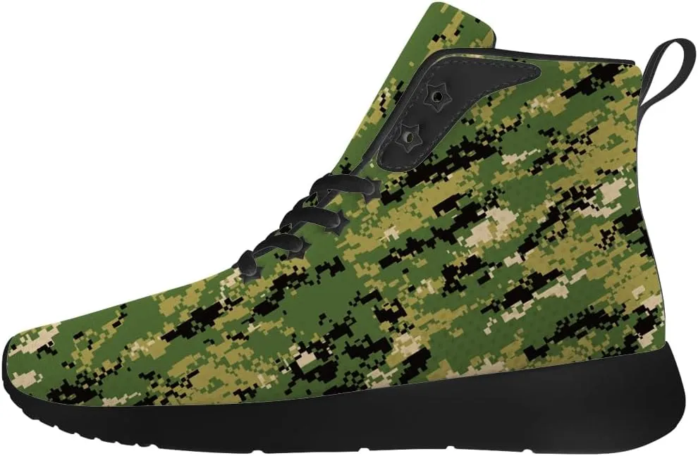 Camouflage Shoes for Men Women High Top Sneakers Gifts for Women Men