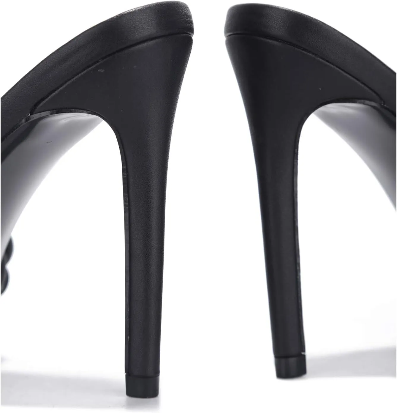 Cape Robbin Anson Sexy Woven High Heels for Women, Square Open Toe Shoes Heels