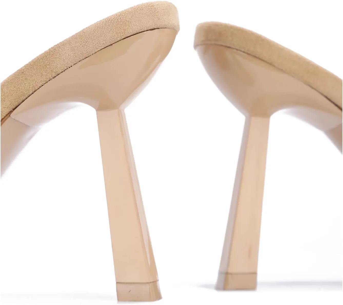 Cape Robbin Asia Sexy Stiletto High Heels for Women, Square Open Toe Shoes Heels