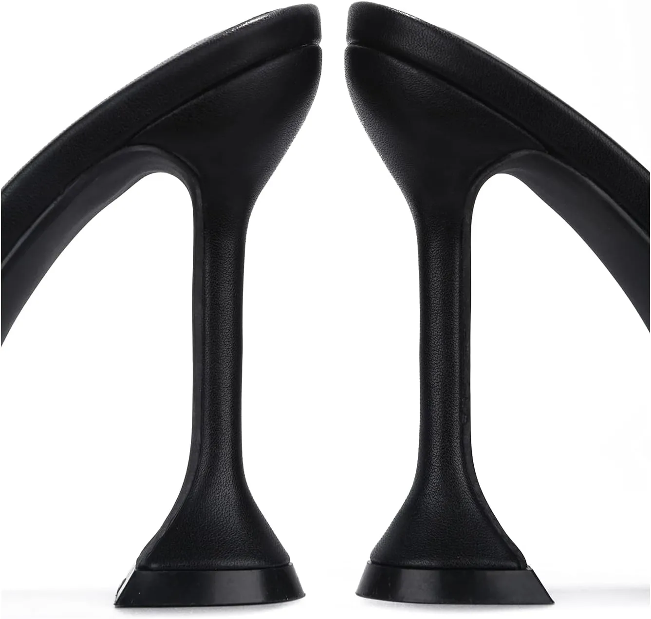 Cape Robbin Lithe Sexy High Heels for Women, Square Open Toe Shoes Heels