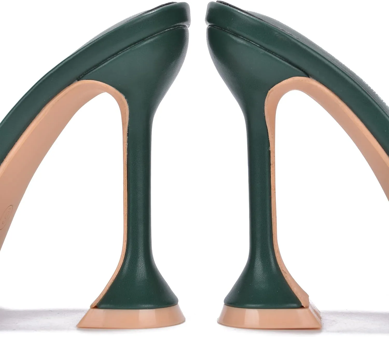 Cape Robbin Lithe Sexy High Heels for Women, Square Open Toe Shoes Heels
