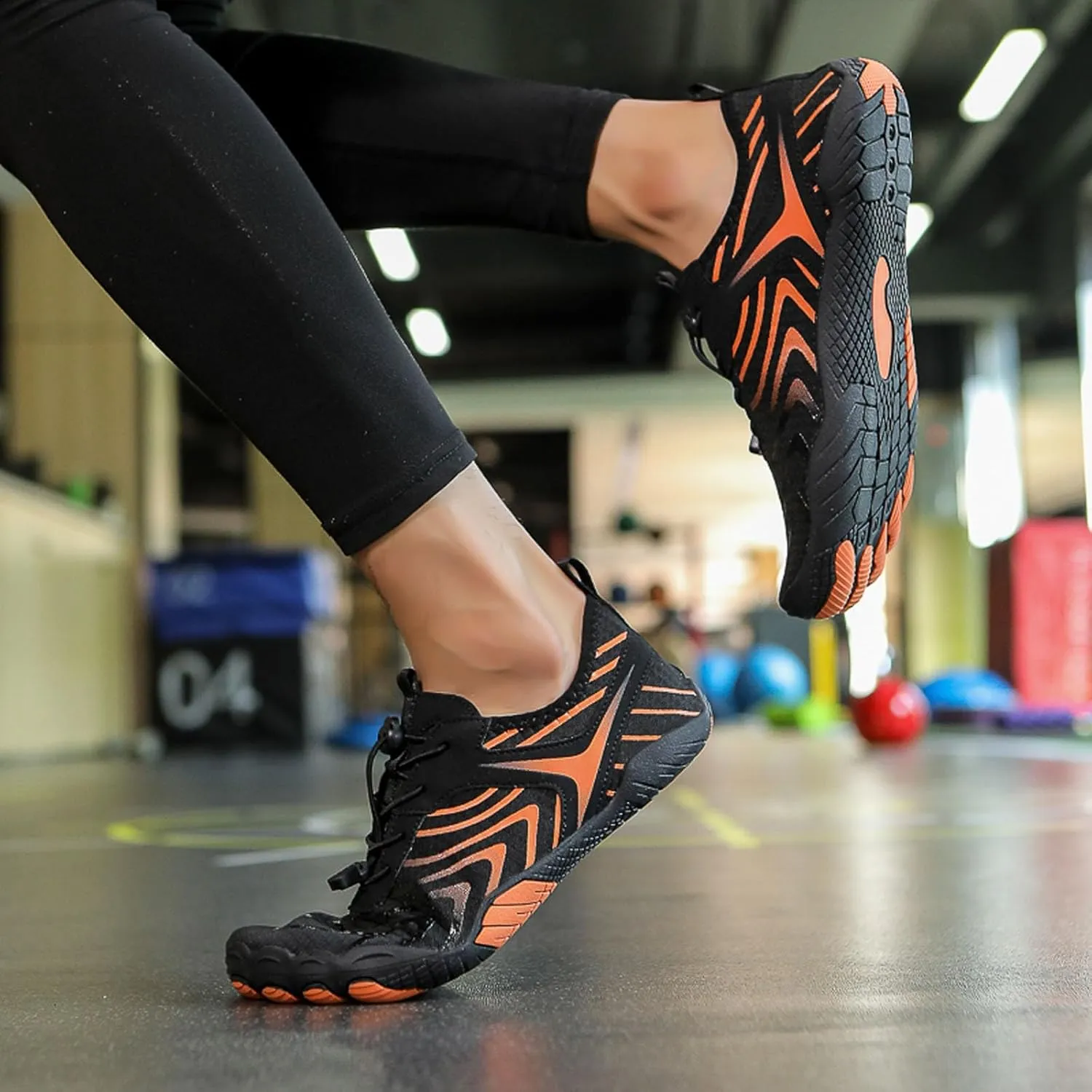 Couples All Seasons Five Finger Water Shoes Swimming Shoes Men and Women Multifunctional Yoga Shoes 1010