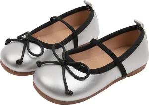 Girls Shoes Children Shoes Non Slip Soft Sole Leather Shoes Bowknot Single Shoes girls size 4 clothes