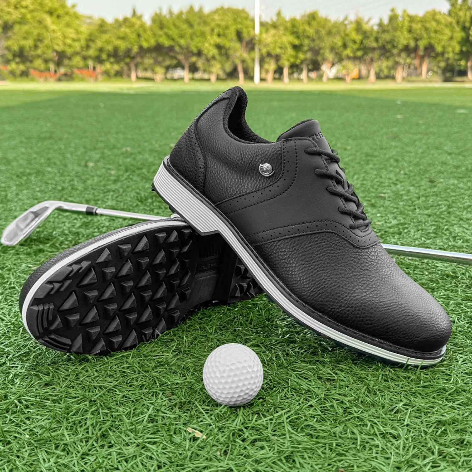 Golf Shoes Men Professional Spikeless Golf Shoes Comfortable Walking Footwears for Golfers