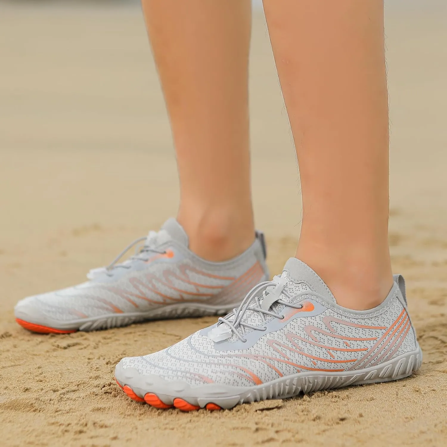 Hike Shoes Women Men Pro Barefoot Shoes with Wide Toe Box Waterproof Trail Running Healthy & Non-Slip Barefoot Shoe Breathable Hiking Walking Shoe Sneakers