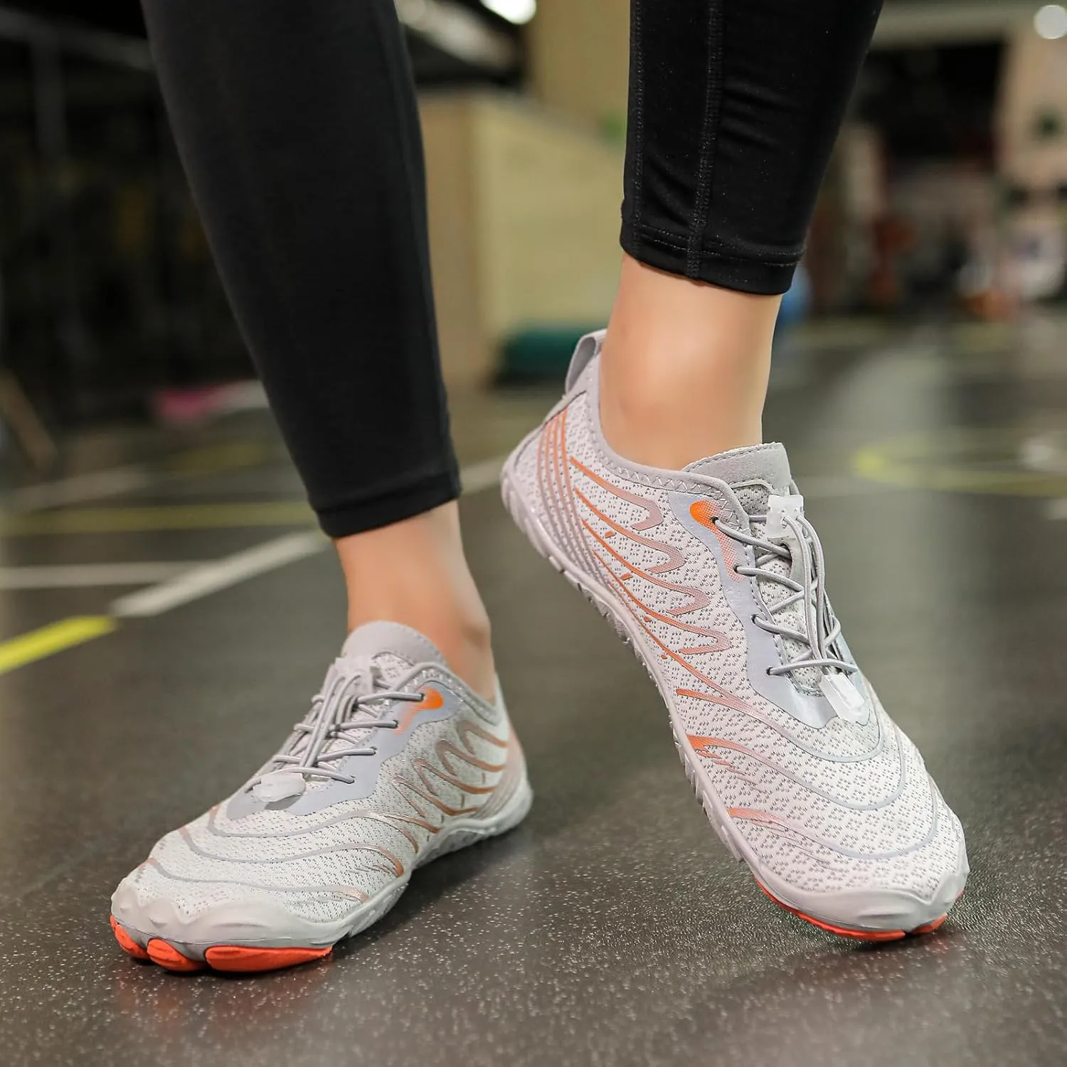 Hike Shoes Women Men Pro Barefoot Shoes with Wide Toe Box Waterproof Trail Running Healthy & Non-Slip Barefoot Shoe Breathable Hiking Walking Shoe Sneakers