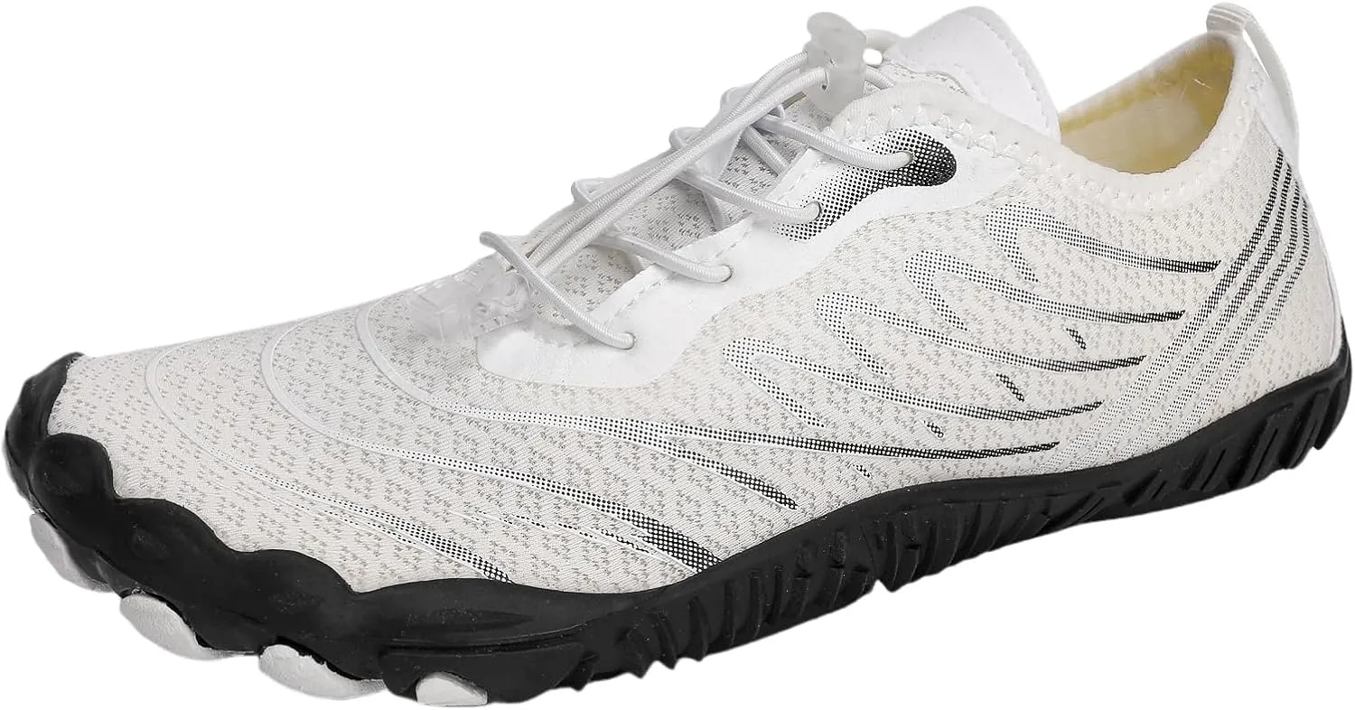 Hiking Footwear Barefoot Womens Mens Hike Barefoot Shoes Footwear Pro Barefoot Shoes with Wide Toe Box Healthy & Non-Slip Barefoot Shoes Unisex Quick Dry Zero Drop Trail Running Shoes Sneakers