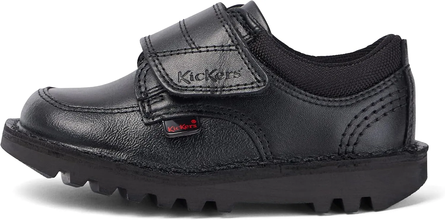 Kickers Boy's Slip On School Shoes