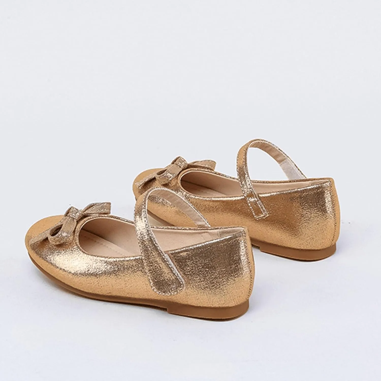 Kids Leather Shoes with Bow Non Slip Children Ballet Girl Student Shoes rompers baby girl