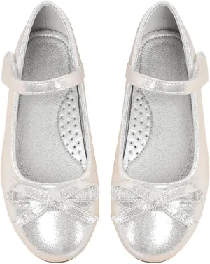 Kids Leather Shoes with Bow Non Slip Children Ballet Girl Student Shoes rompers baby girl