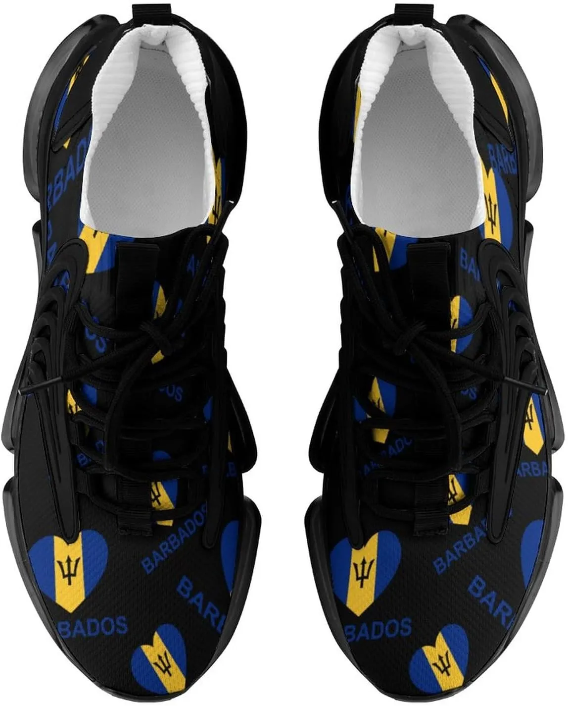Love Barbados Women's Running Shoes Non Slip Breathable Sneakers for Walking Travel