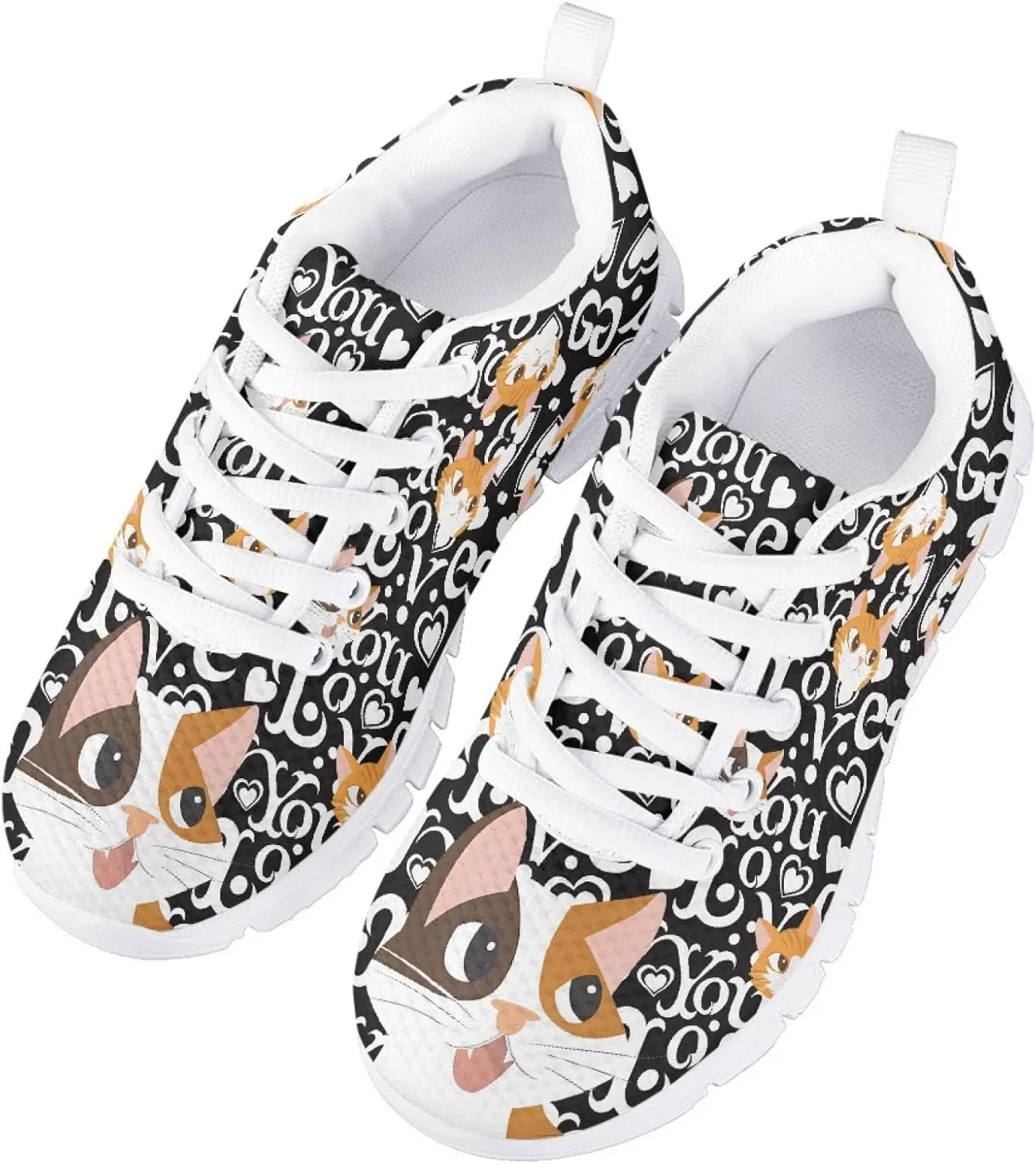 MARSVOVO Sneakers for Kids Lightweight Breathable Non Slip Athletic Kids Running Shoes Fashion Casual Classic Most Comfortable School Travel Playing School Walking Shoes for Boys Girls