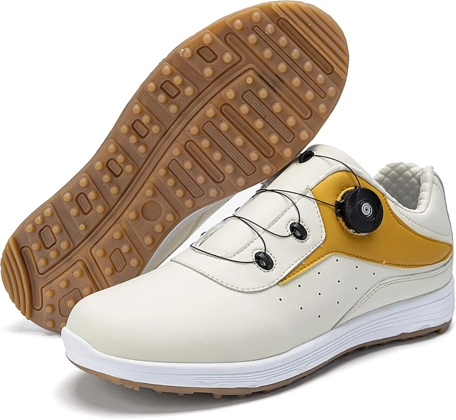 Men Professional Golf Shoes Comfortable Spikeless Outdoor Golf Shoes Waterproof Training Sneakers for Men