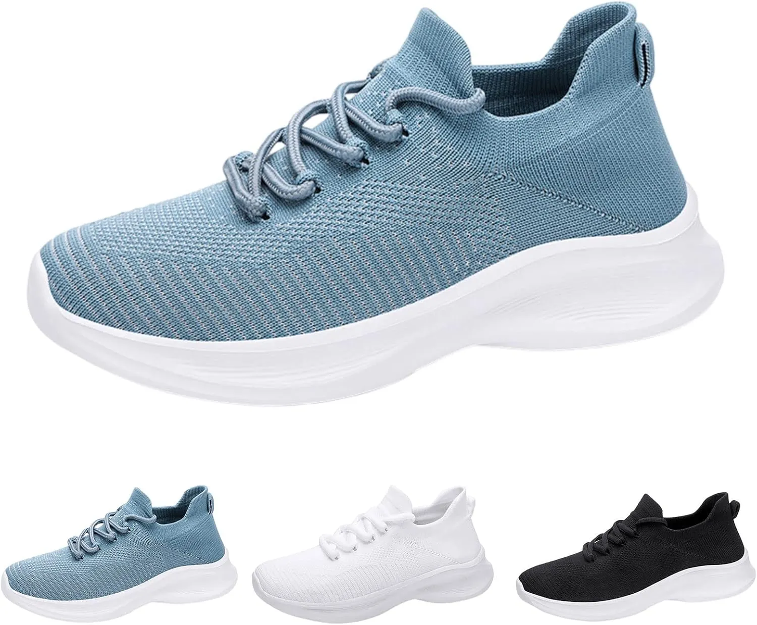 Men Running Shoes Men's Comfortable Tennis Shoes Outdoor Lightweight Breathable Soft Sole Non Slip Sports Sneakers