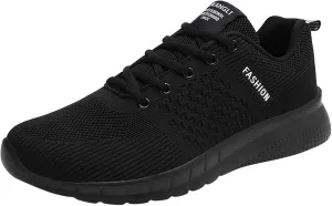 Men Sports Shoes Fashionable Color Matching Mesh Breathable and Comfortable Lace Up Flat Mens Sneaker Socks Shoes