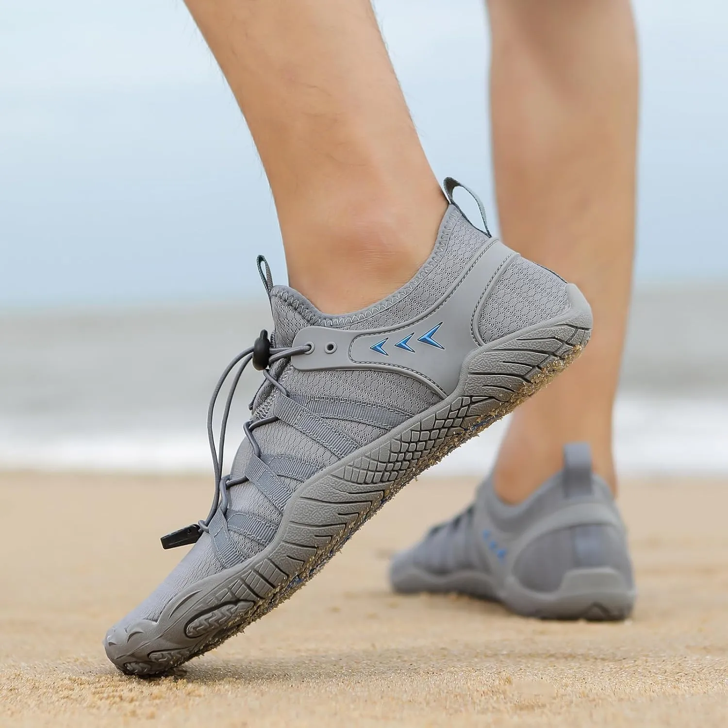 Men Women Wading Shoes Barefoot Slip Resistant Outdoor Water Hiking Shoes for Walking Fishing Beach Diving