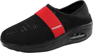 Men's Arch Support Shoes Non Slip Sneakers Casual Air Cushion Sole Walking Shoes Running Athletic Sneaker
