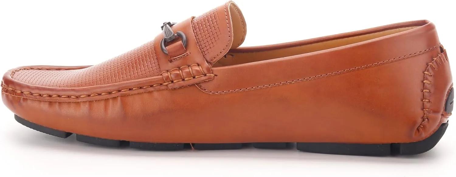 Men's Bit Comfort Driving Shoes, Stylish Slip-On Loafers for Casual and Everyday Wear, Sizes 8-12