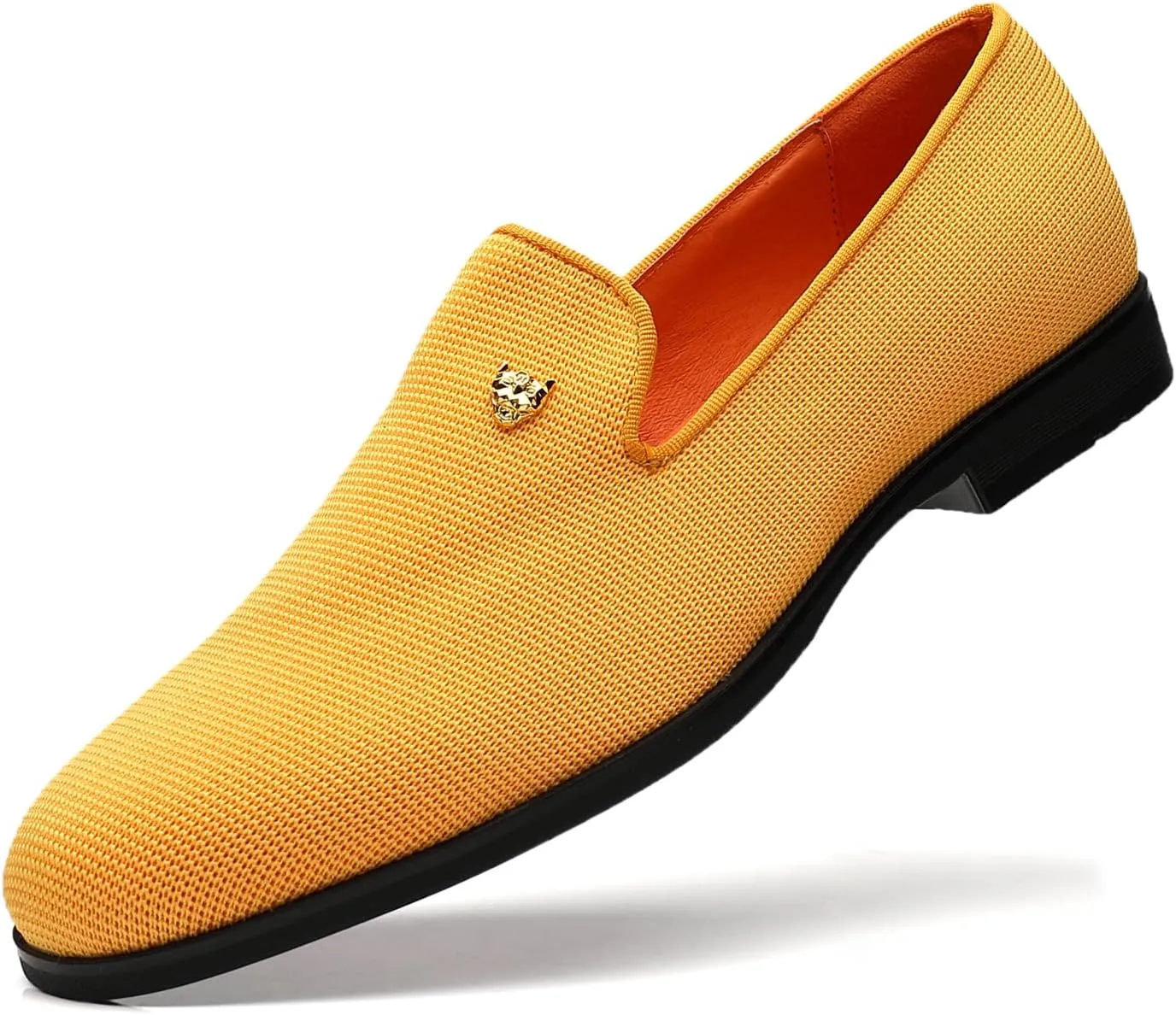 Men's Dress Loafers Stylish Flying Woven Party Wedding Shoes