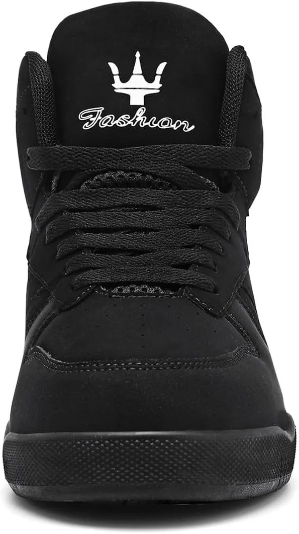Men's Fashion High Top Sneakers Casual Walking Shoes