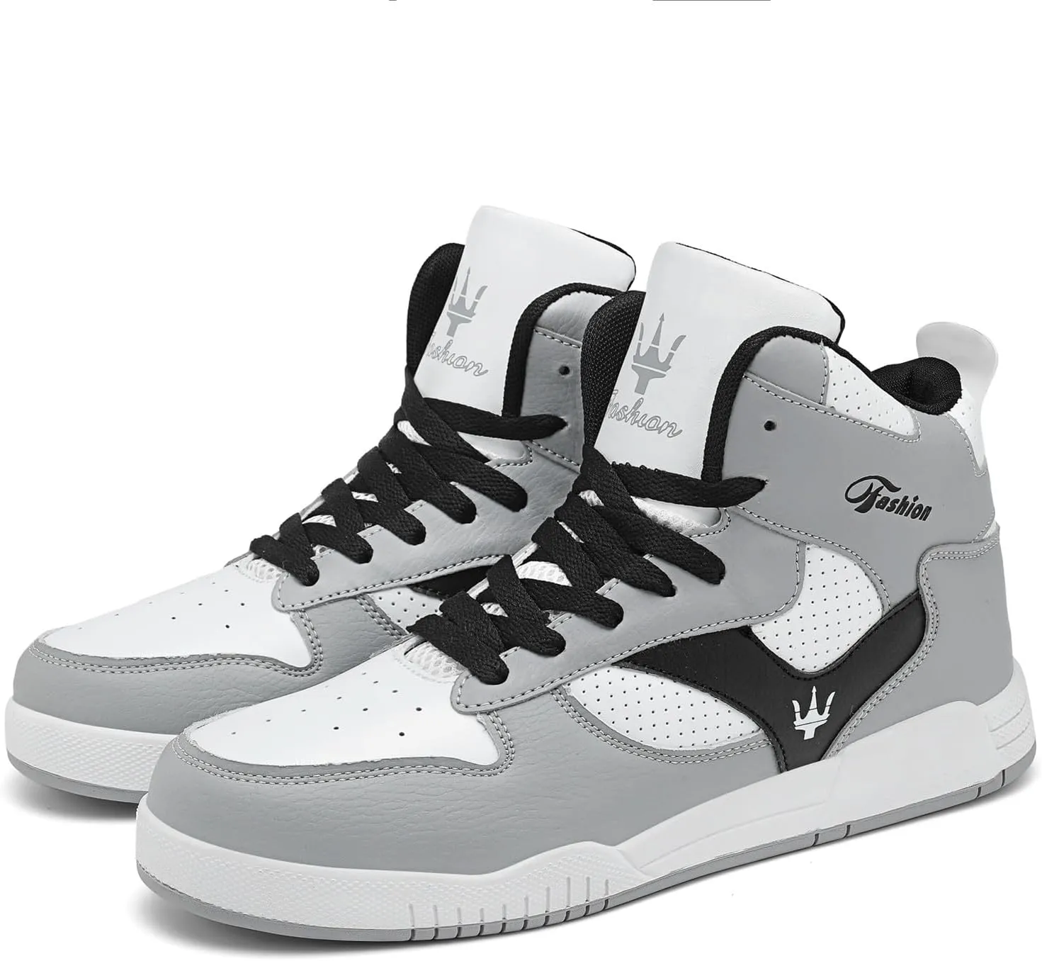 Men's Fashion High Top Sneakers Casual Walking Shoes