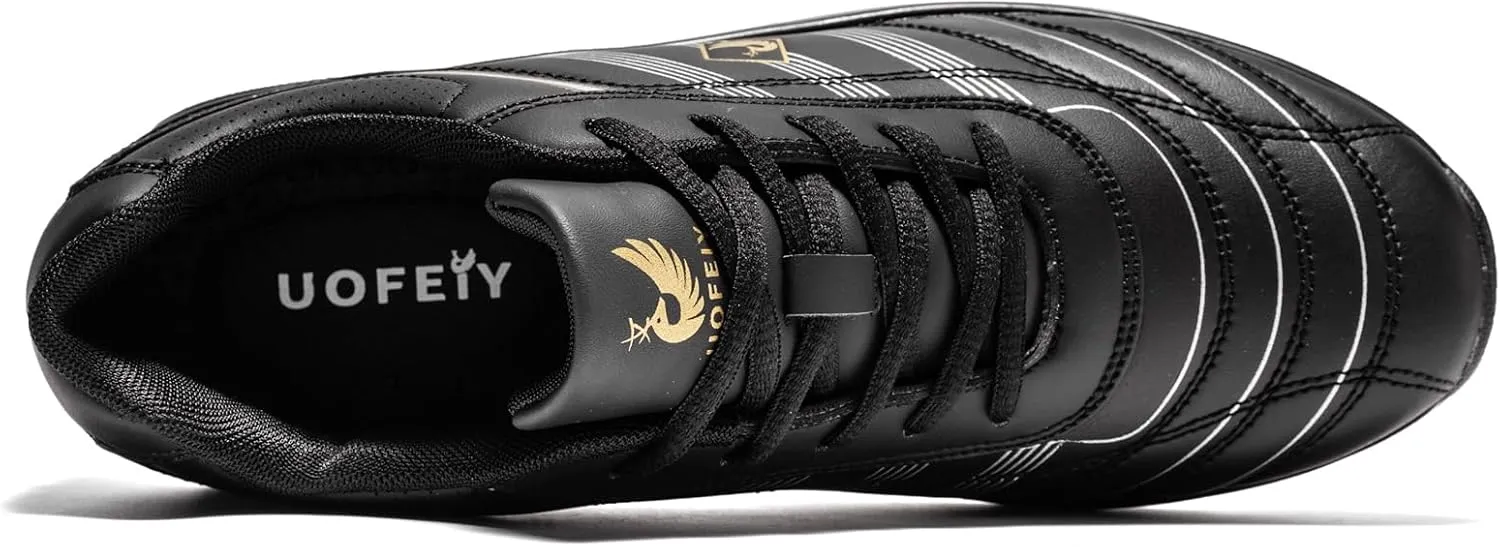 Men's Fashion Lace Up Leather Sneaker Casual Anti Slip Spikeless Golf Shoes for Men Outdoor Walking Shoes Footwears