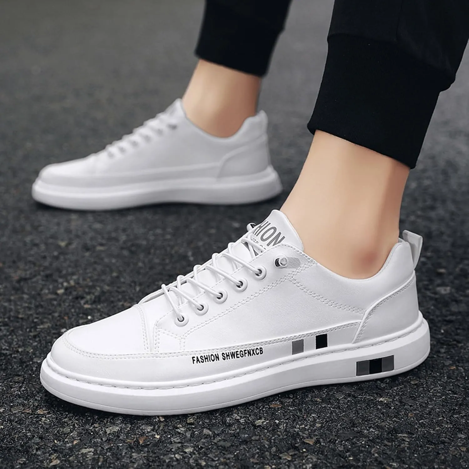 Men's Fashion Versatile Walking Shoes Breathable Casual Comfortable Walking Sneaker Business Formal Dress Shoes