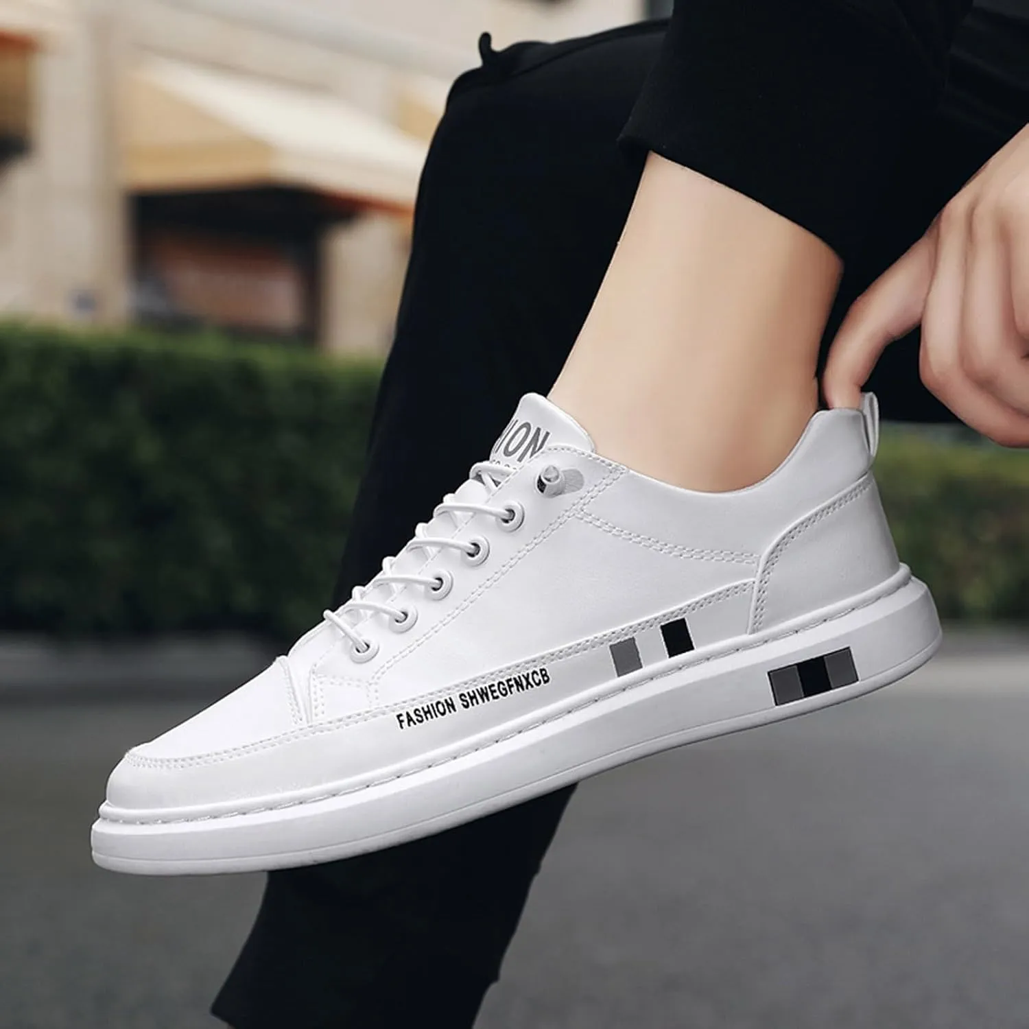 Men's Fashion Versatile Walking Shoes Breathable Casual Comfortable Walking Sneaker Business Formal Dress Shoes