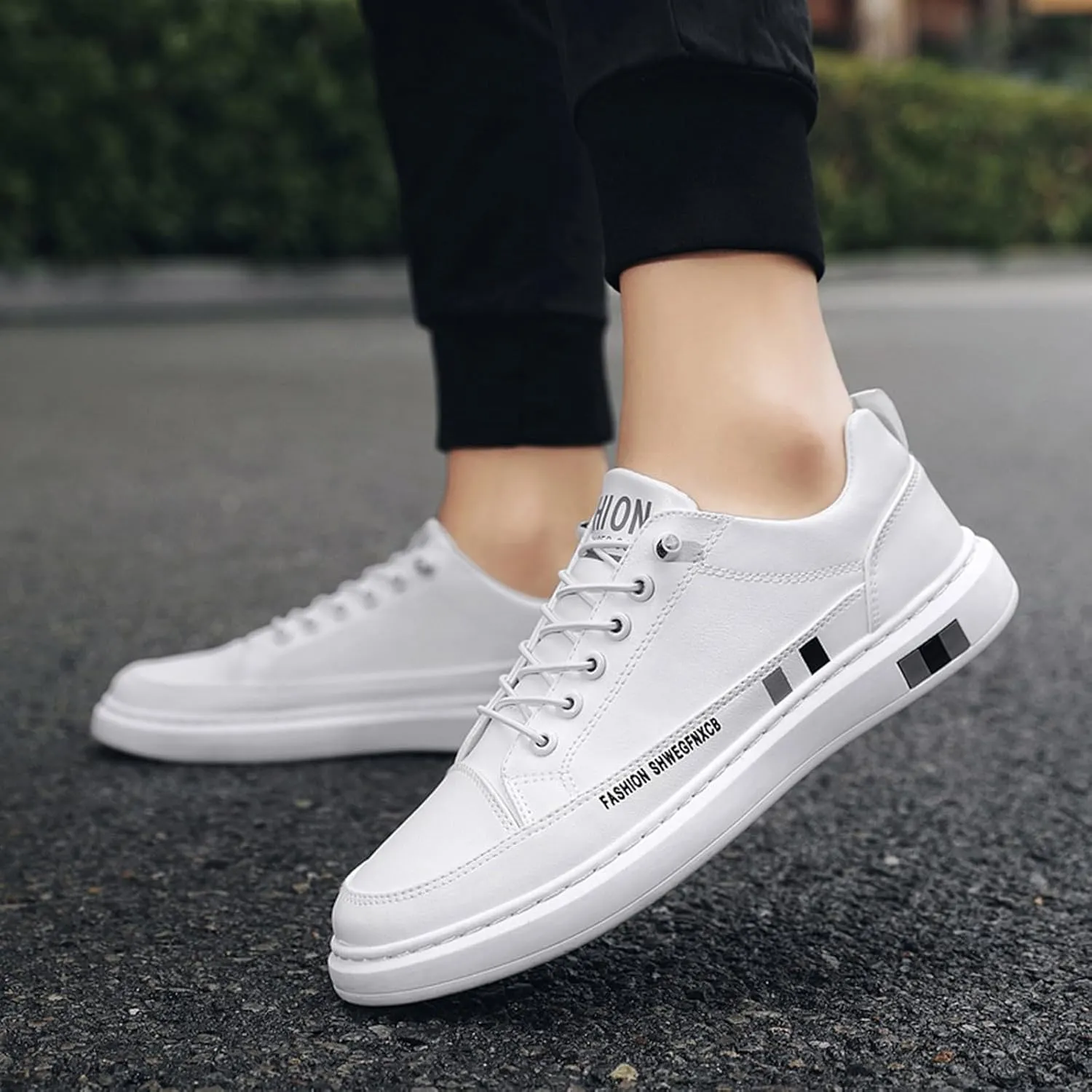 Men's Fashion Versatile Walking Shoes Breathable Casual Comfortable Walking Sneaker Business Formal Dress Shoes