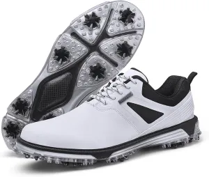 Men's Golf Shoes Classic Golf Trainers Breathable Anti Slip Walking Footwears Waterproof Mens Trainers Golfing