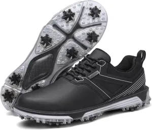 Men's Golf Shoes Classic Golf Trainers Breathable Anti Slip Walking Footwears Waterproof Mens Trainers Golfing