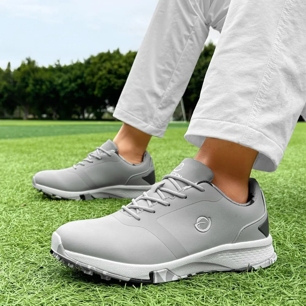Men's Golf Shoes Spikeless Men Golf Sport Shoes Man Comfortable Golf Walking Sneakers Non-Slip Training Golfing Shoes for Men Golf Shoes Golf Shoes