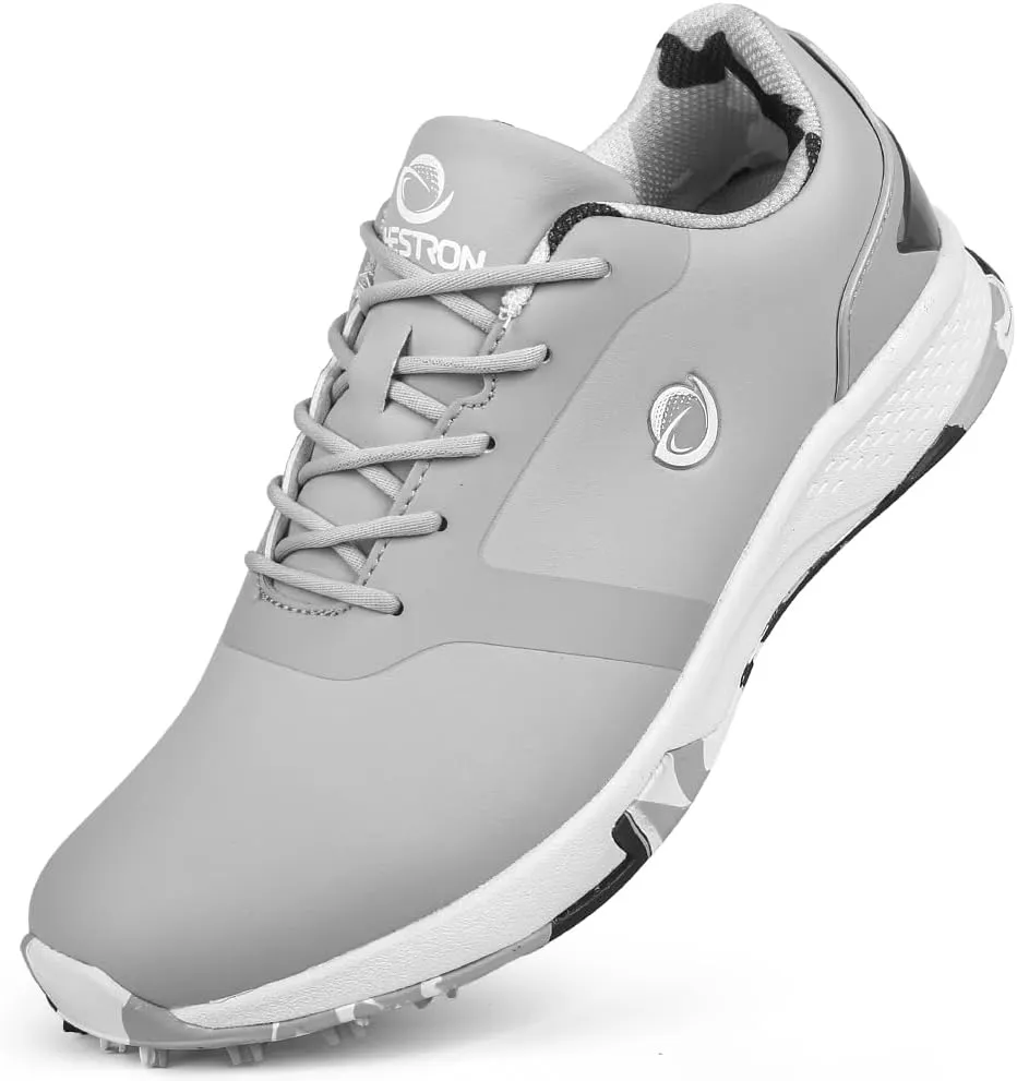 Men's Golf Shoes Spikeless Men Golf Sport Shoes Man Comfortable Golf Walking Sneakers Non-Slip Training Golfing Shoes for Men Golf Shoes Golf Shoes