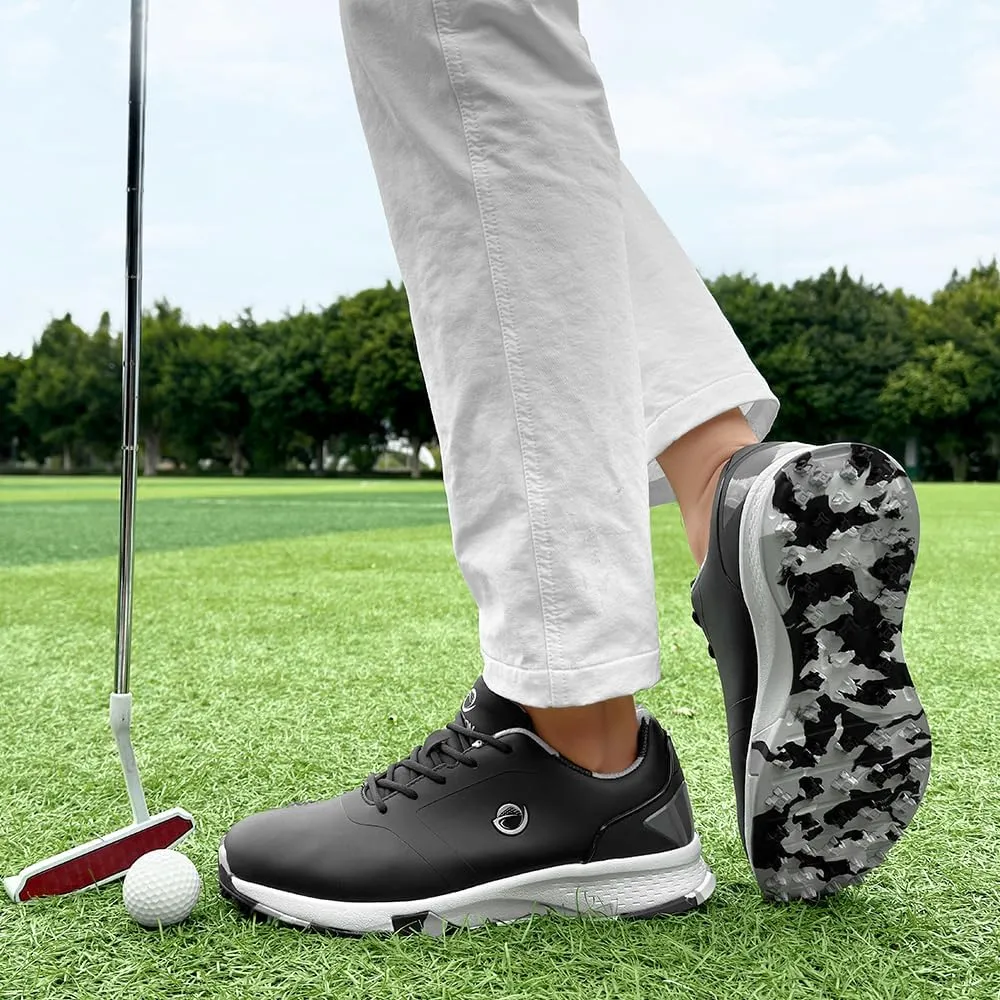 Men's Golf Shoes Spikeless Men Golf Sport Shoes Man Comfortable Golf Walking Sneakers Non-Slip Training Golfing Shoes for Men Golf Shoes Golf Shoes