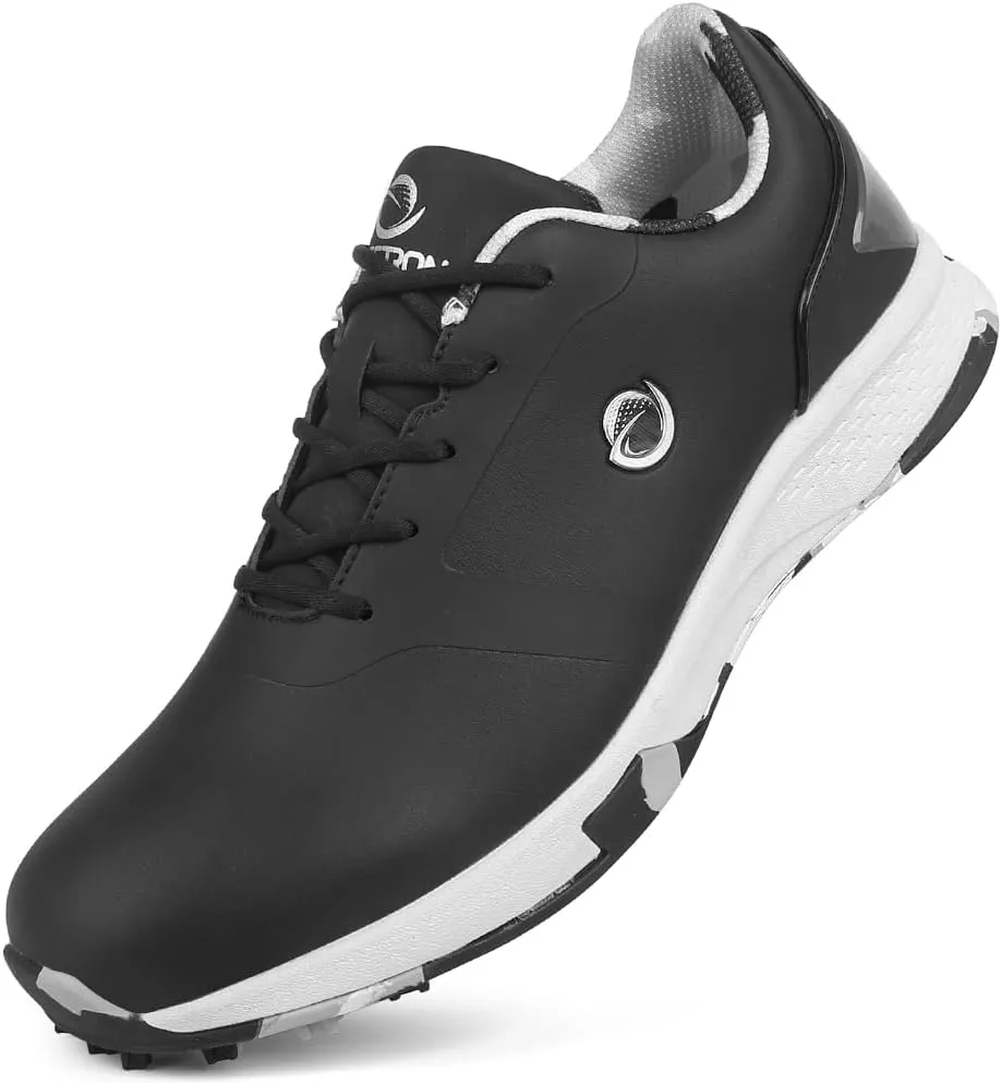 Men's Golf Shoes Spikeless Men Golf Sport Shoes Man Comfortable Golf Walking Sneakers Non-Slip Training Golfing Shoes for Men Golf Shoes Golf Shoes