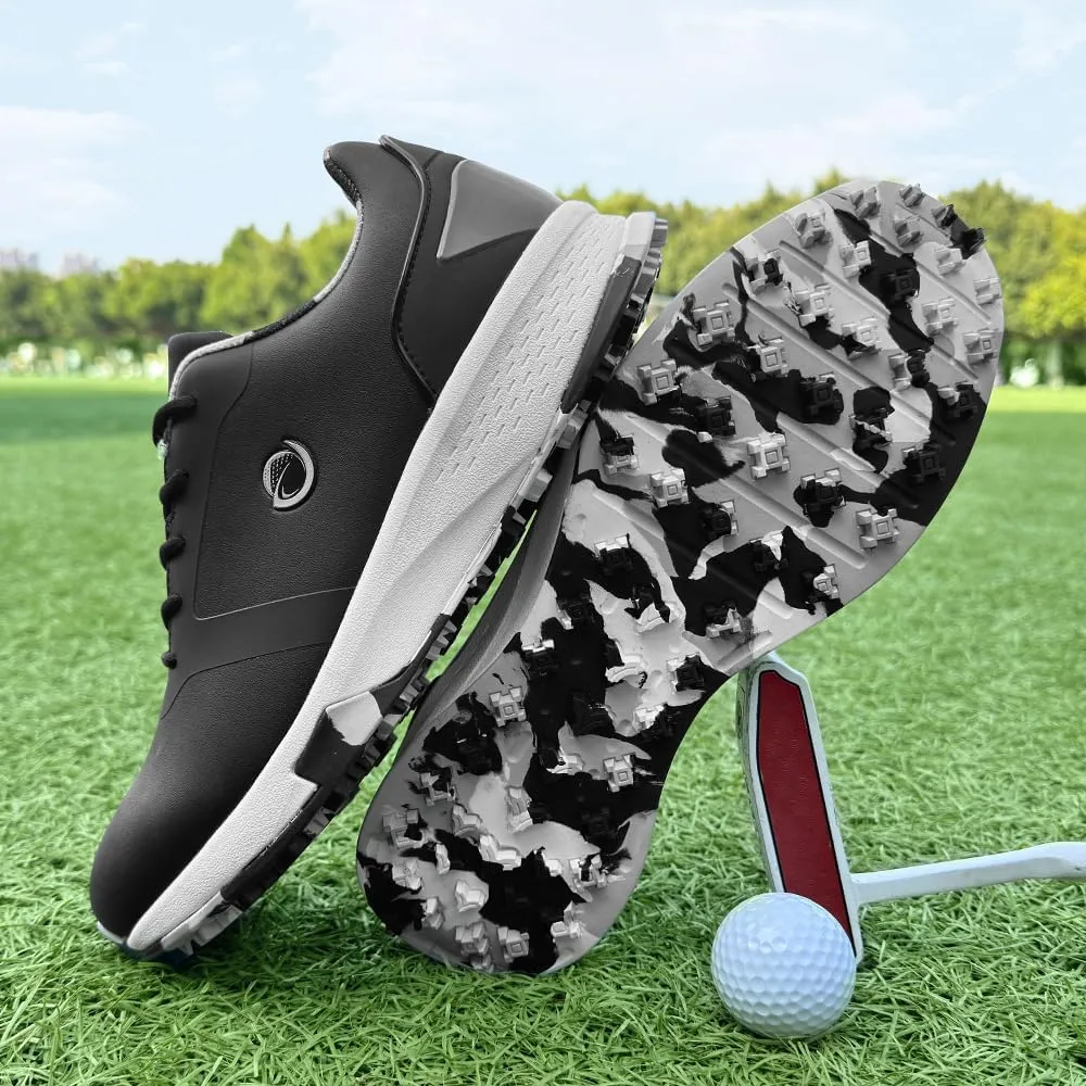 Men's Golf Shoes Spikeless Men Golf Sport Shoes Man Comfortable Golf Walking Sneakers Non-Slip Training Golfing Shoes for Men Golf Shoes Golf Shoes