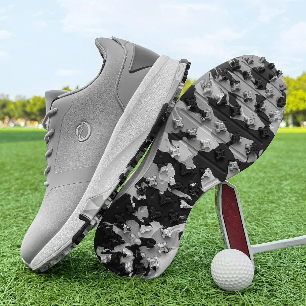 Men's Golf Shoes Spikeless Men Golf Sport Shoes Man Comfortable Golf Walking Sneakers Non-Slip Training Golfing Shoes for Men Golf Shoes Golf Shoes