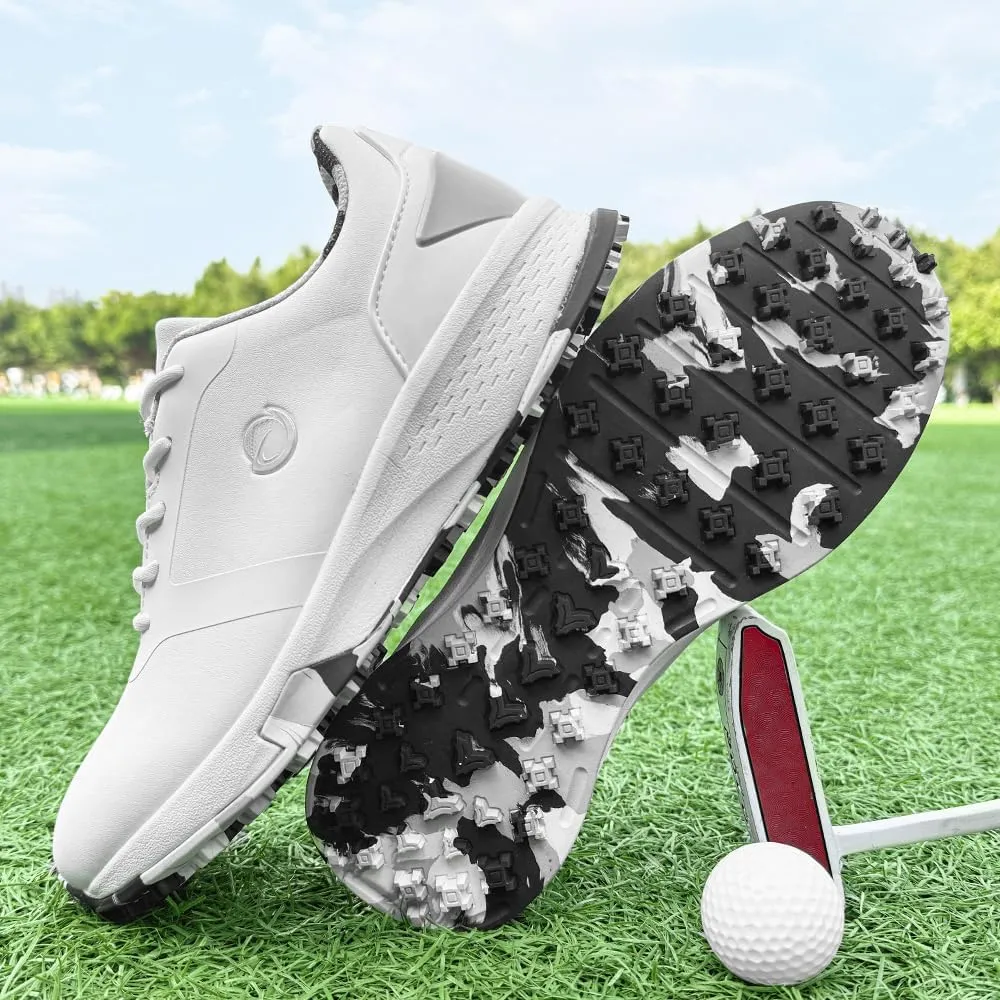 Men's Golf Shoes Spikeless Men Golf Sport Shoes Man Comfortable Golf Walking Sneakers Non-Slip Training Golfing Shoes for Men Golf Shoes Golf Shoes