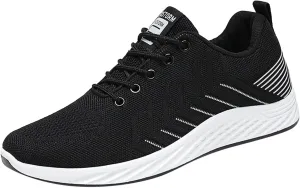 Men's Running Shoes Breathable Tennis Sneakers Non Slip Casual Comfortable Non Slip Sport Walking Shoes